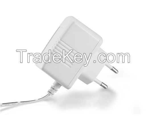 EU plug CE Certificated 5V 1A mobile charger With DC Charging Cable