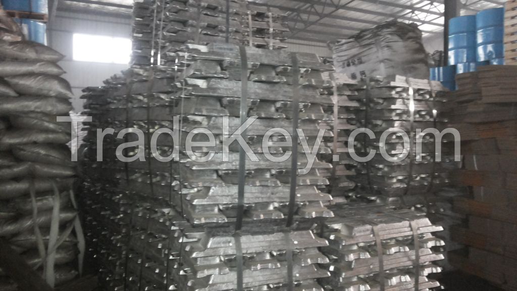 zinc ingots 99.995%