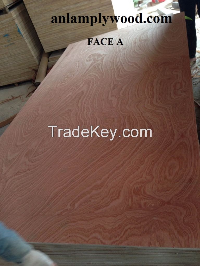 Red face/back plywood
