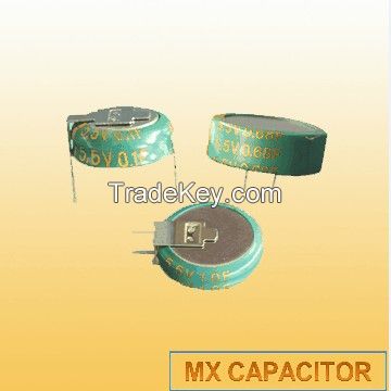 5.5V 0.33F coin type super capacitor