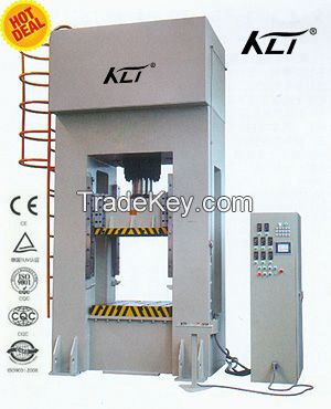 Double acting hydraulic press system with CE ISO power machine 