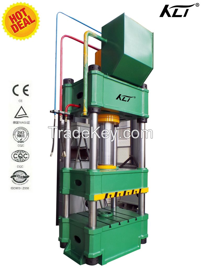 Double acting hydraulic press system with CE ISO power machine 