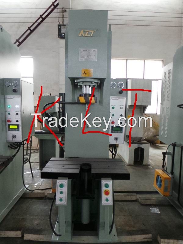 Double acting hydraulic press system with CE ISO power machine 