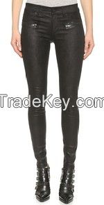 ladies leather pants , skirt and mini skirt