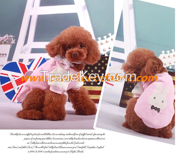 Casual Cotton Pet apparel for teddy and small dog