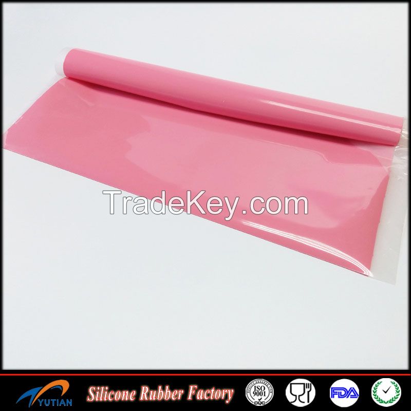 0.2mm - 10.0mm Silicone Rubber Sheet Custom Color and Size 