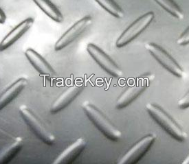 Stainless steel embossing plate