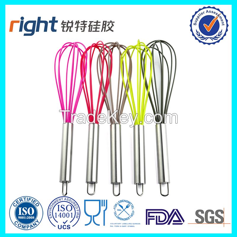 Silicone Whisk, Egg Beater, Kitchen