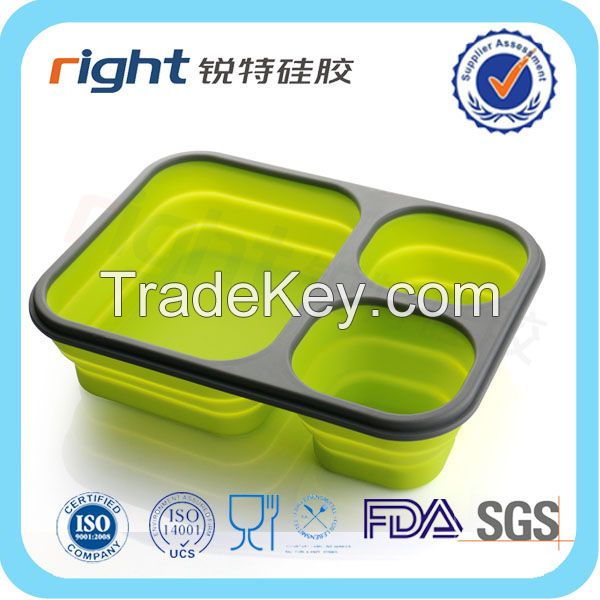 Silicone Lunch Containers, Lunch Boxes