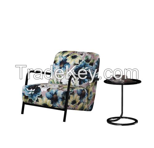 wrought iron fabric sofa with sponge infilling DP006