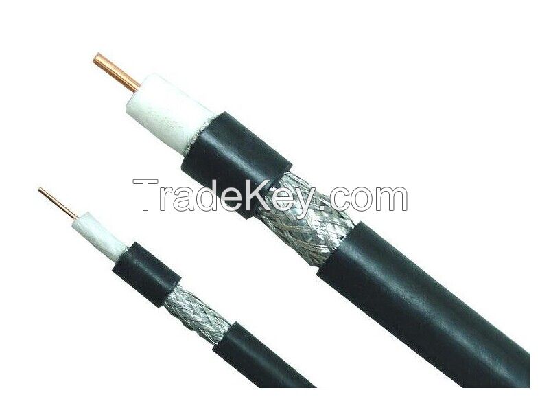 2014 hot sale BC braiding LSZH PVC coaxial lan cable