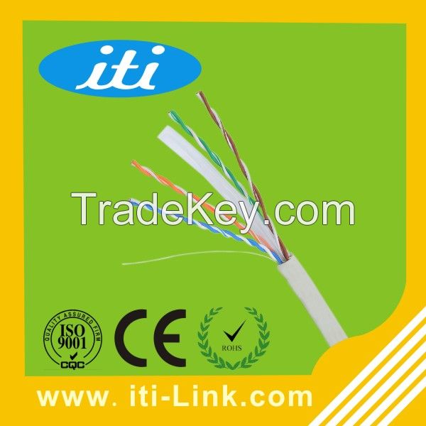 Cat6 UTP LAN Cable Fluke Passed Network Cable with LSZH/ LSOH PVC