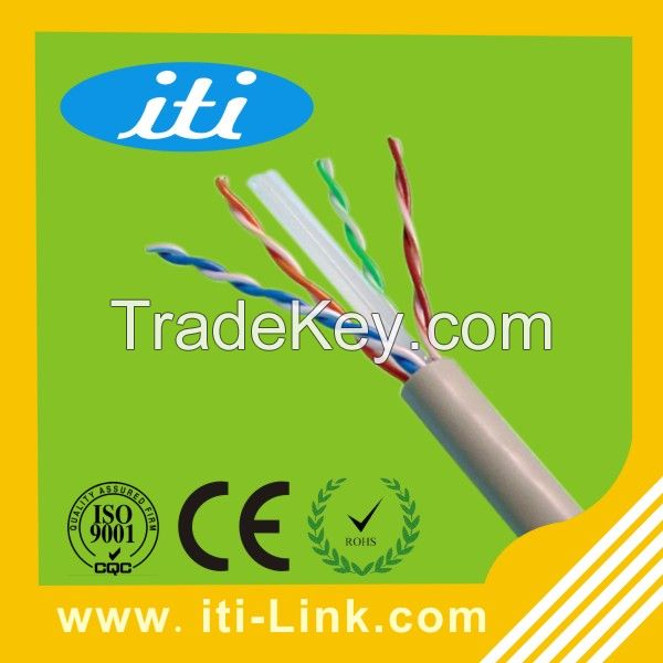 Cat6 UTP LAN Cable Fluke Passed Network Cable with LSZH/ LSOH PVC