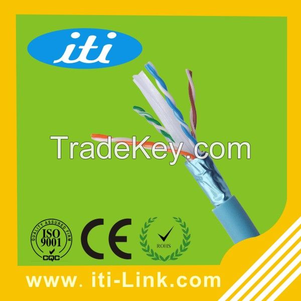 FTP Cat6 LAN Cable Fluke Passed High Quality Cat6 FTP Network Cable