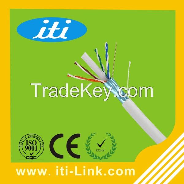 24AWG High Quality Cat6 LAN Cable Network Cable with LSZH/ LSOH Cat6 FTP Cable