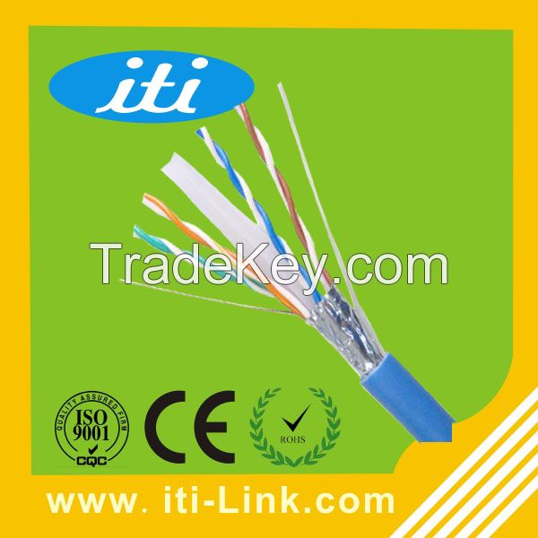 High Quality FTP Cat6 Network Cable Fluke Passed Cat6 Lan Cable