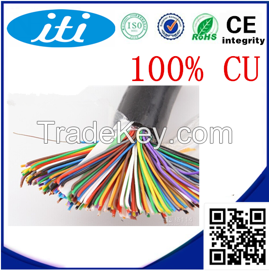 newest product 2p 0.5mm BC  CCA Ethernet telephone cable