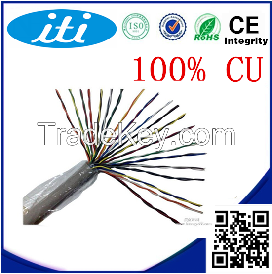 newest product 28awg 0.5mm solid Ethernet telephone cable