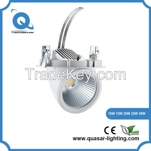 10-50W Gimbal COB LED Downlight