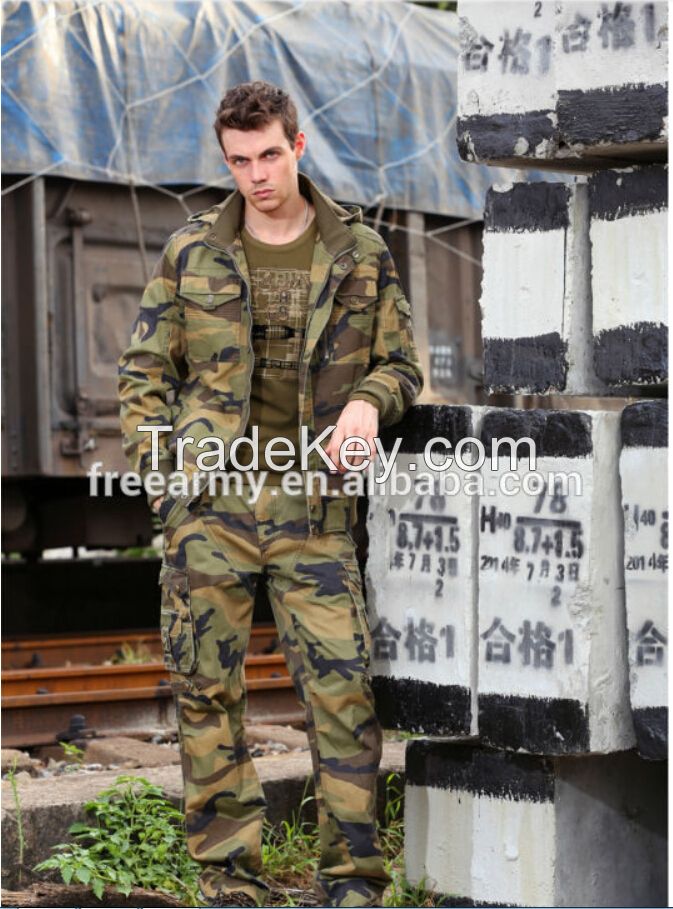 Good quality men military jacket