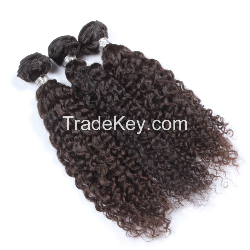 Queen Preferred kinky curl virgin Filipino human hair extension