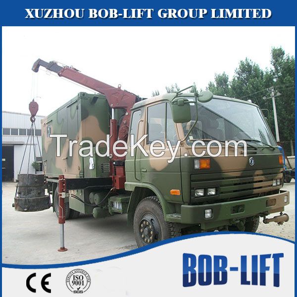 Hydraulic arm pickup boom truck mounted crane for sale