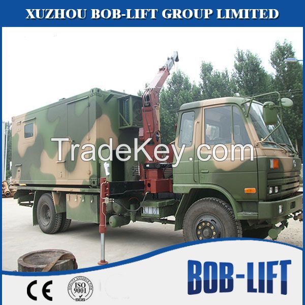 Hydraulic arm pickup boom truck mounted crane for sale