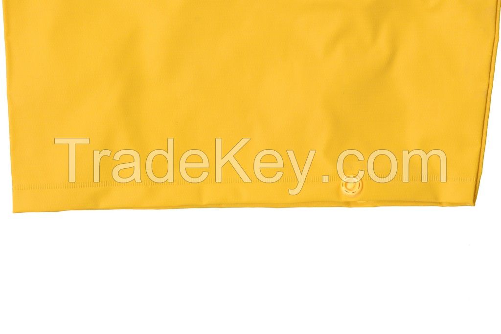 R-1045-1 YELLOW PVC POLYESTER PVC RAIN SUIT