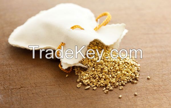 SELL ALLUVIAL GOLD DUST and GOLD BARS