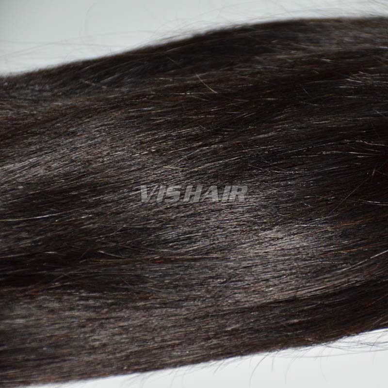 10inch-30inch Virgin Indian Remy Hair Straight Natural Black 100g/pc