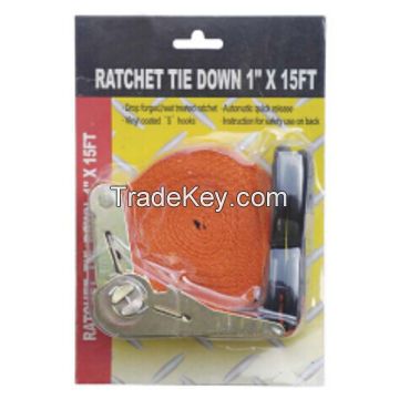 1&quot; x 15ft ratchet tie down