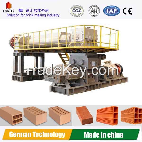 Automatic clay brick extruder machine