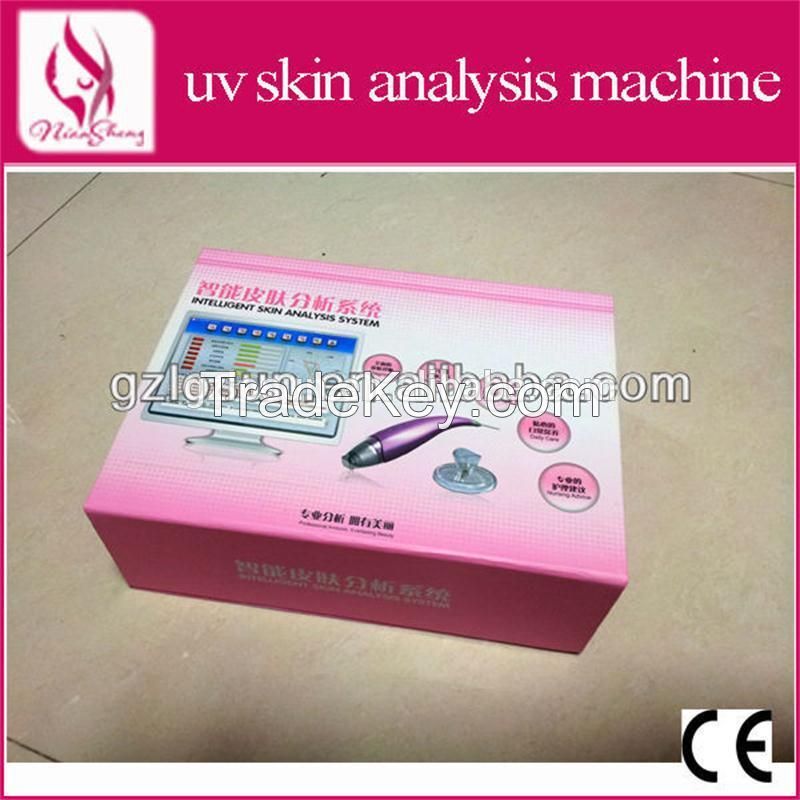 New Professinal Facial Skin Analyzer, Mini Skin Laser Machine with CE Approved