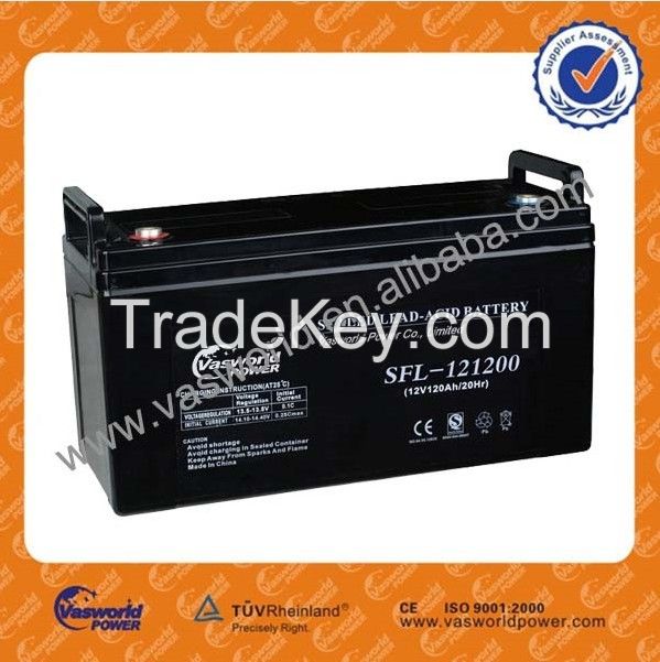 12V120ah   AGM  lead  acid  battery