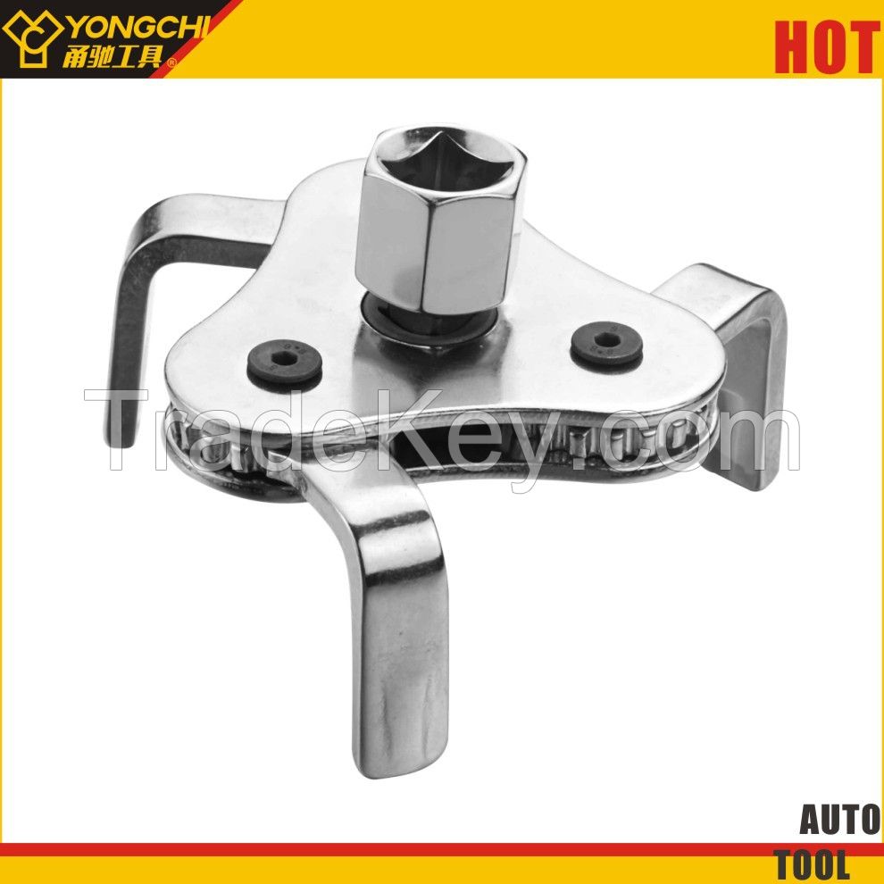 3 Jaw Adjustable Oil Filter Wrench For Auto Repair