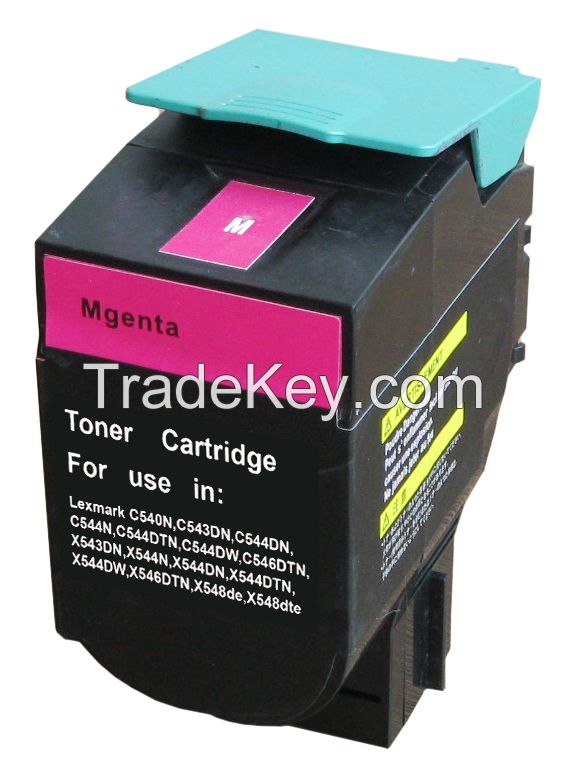 Replancement toner cartridge for LEXMARK C540