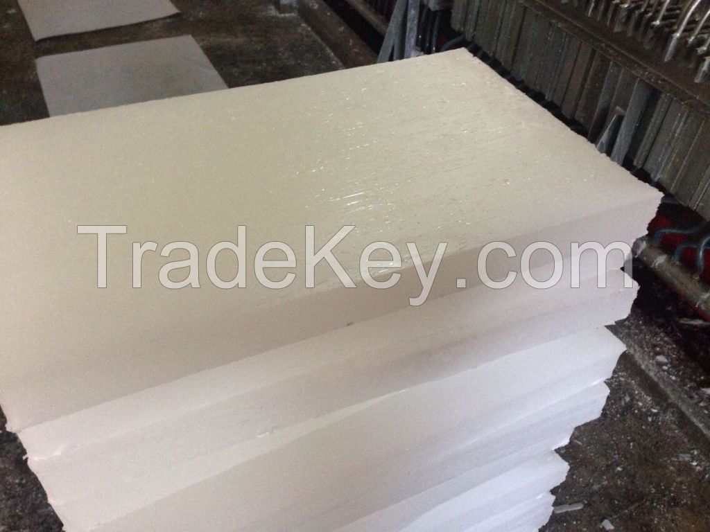 Kunlun brand fully refined 58# paraffin wax slab