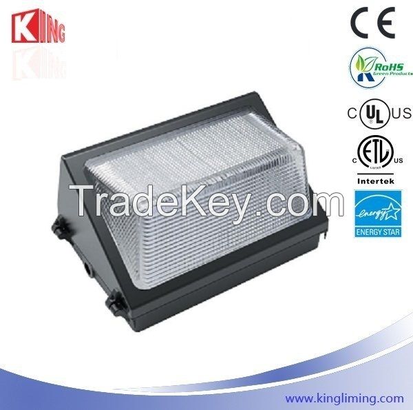 IP65 Waterproof Outdoor LED Wall Pack DLC certification 25w/42w/60w/80w/100w