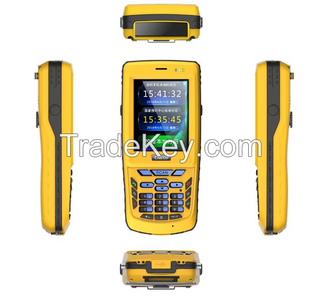 V6 2.8inch handheld mobile android terminal PDA/ China barcode scanner supplier  with 1D
