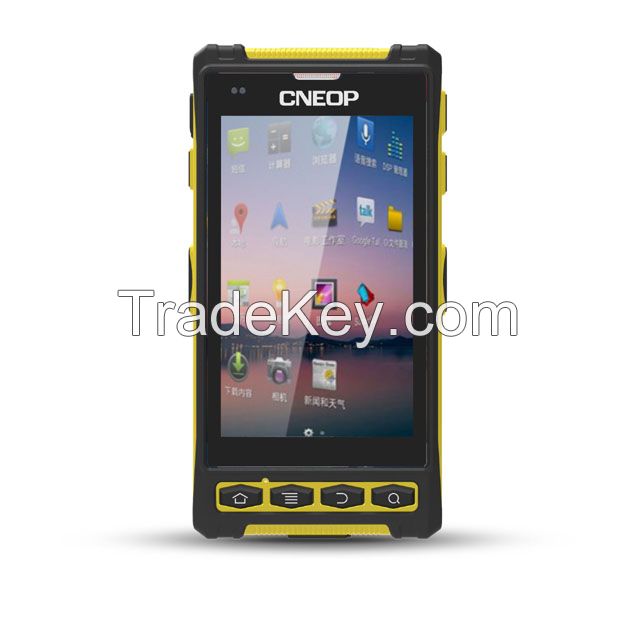 H3 4.3 inch smart phone style android PDA barcode scanner with touch screeen