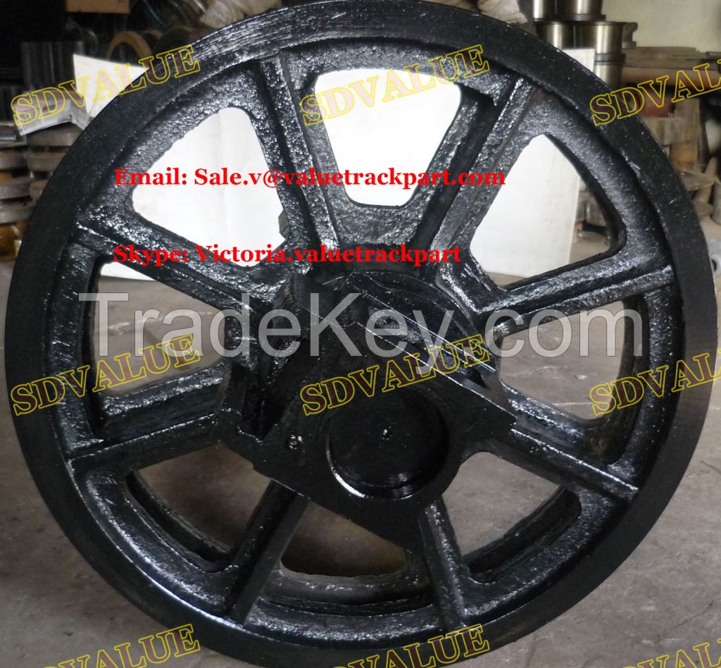 Front Idler Assy For KH180-3 Crawler Crane