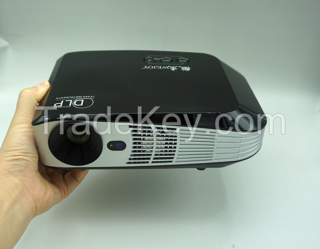 4K Smart Blu-ray 3D LED Projector / Bluetooth Projector With Android 4