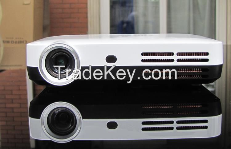 3D mini data show projector beamer 1080P  low cost projector