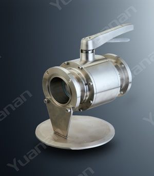 Sanitary ball valve