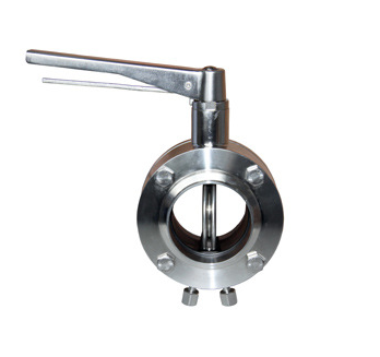 Manual leakage-proof butterfly valve