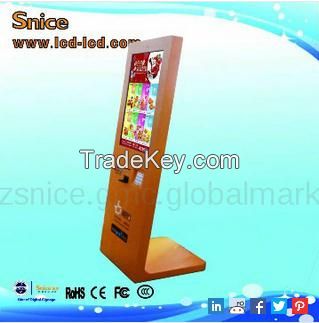 32" standing interactive touch screen display kiosk