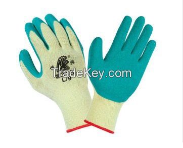 Latex Glove Natural Latex Crinkled FinishedLike