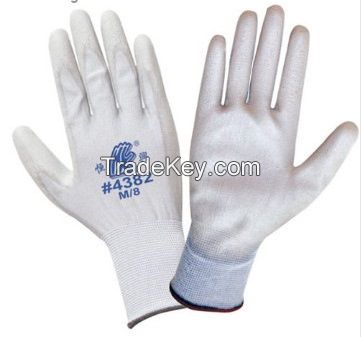 PU Glove 13 gauge polyester knittedLike