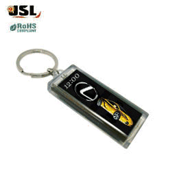 Solar Power Flash LCD KeyChain-clock and date
