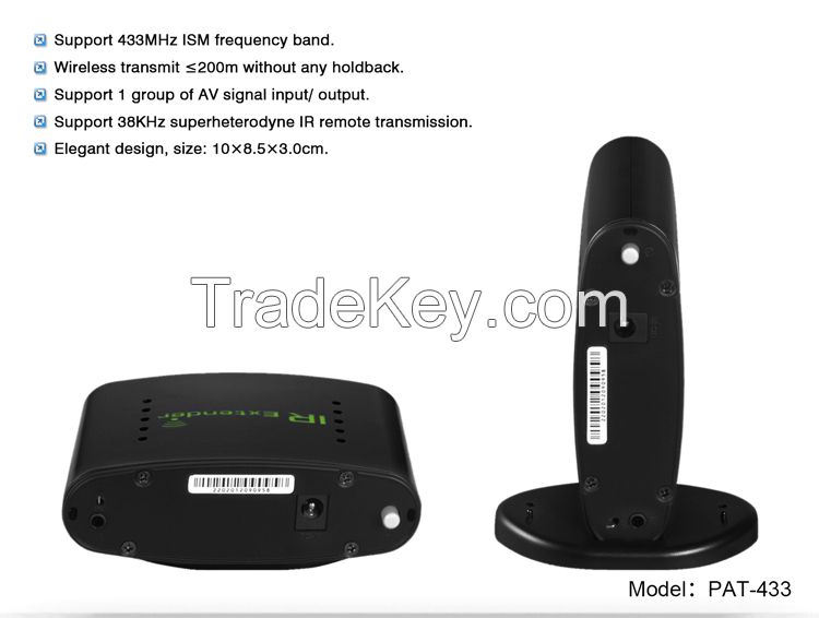 Home Use 200m IR Remote Repeater audio and video sender